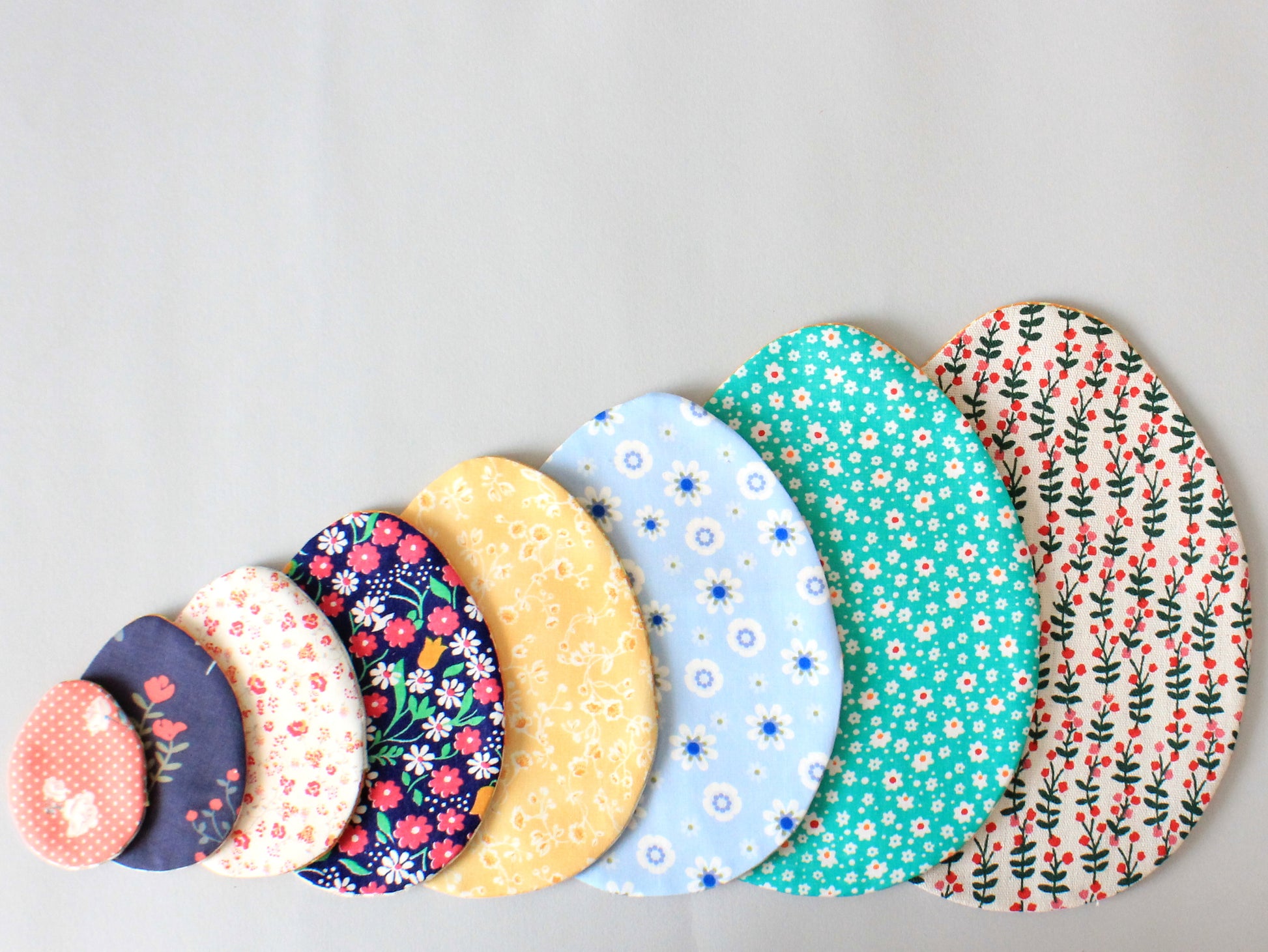 Easter eggs in 8 sizes – sewing pattern PDF includes templates by NatkoPatterns