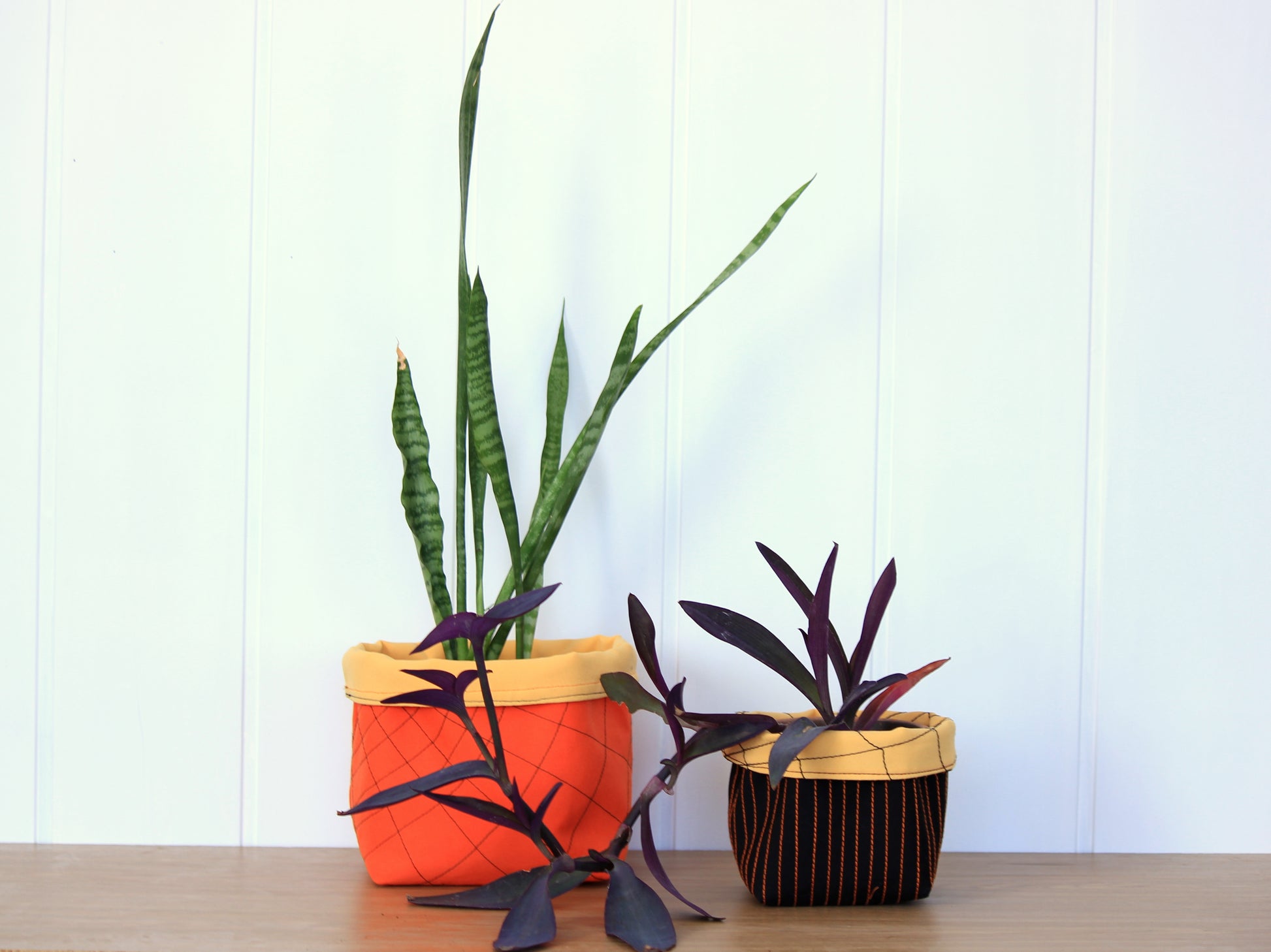 Cozy fabric basket for the home for Halloween - sewing pattern with template by NatkoPatterns