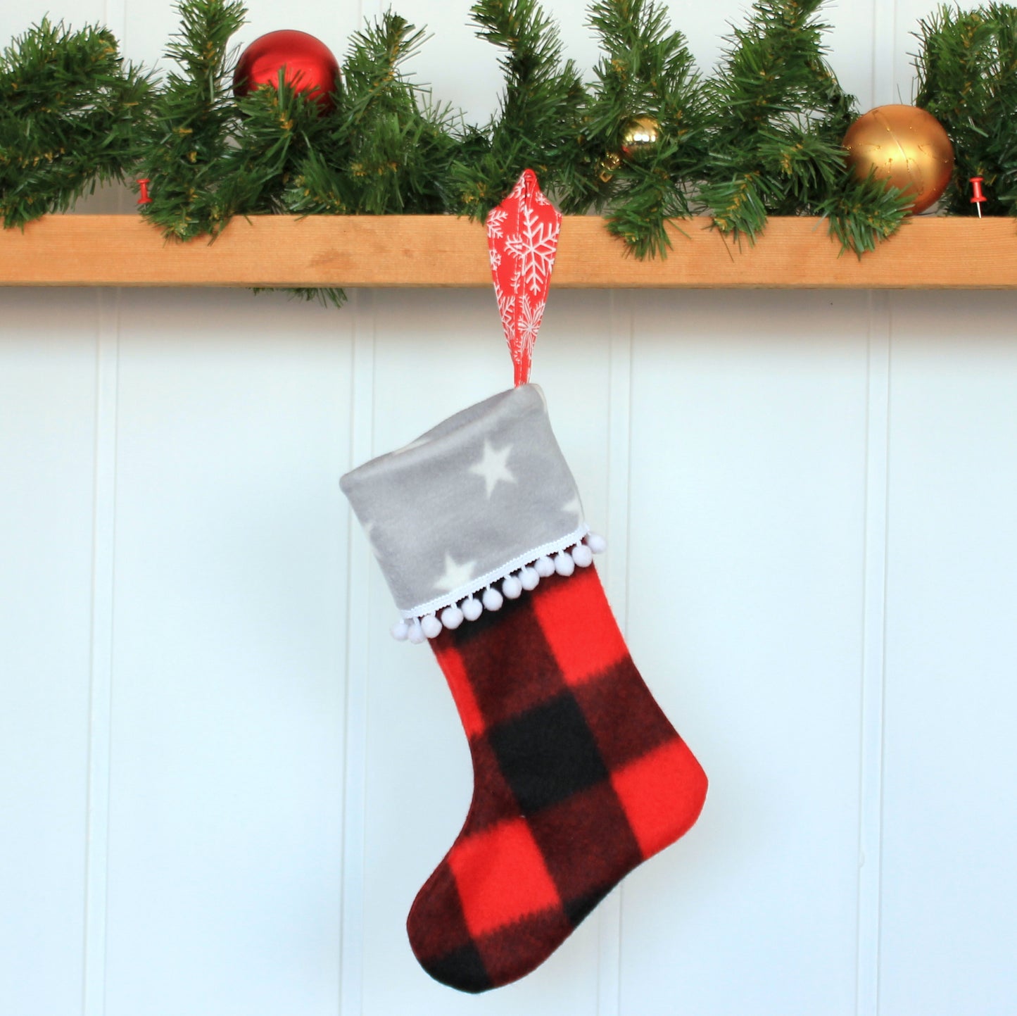 Sew cozy Christmas festive decorations with sewing pattern PDF by NatkoPatterns