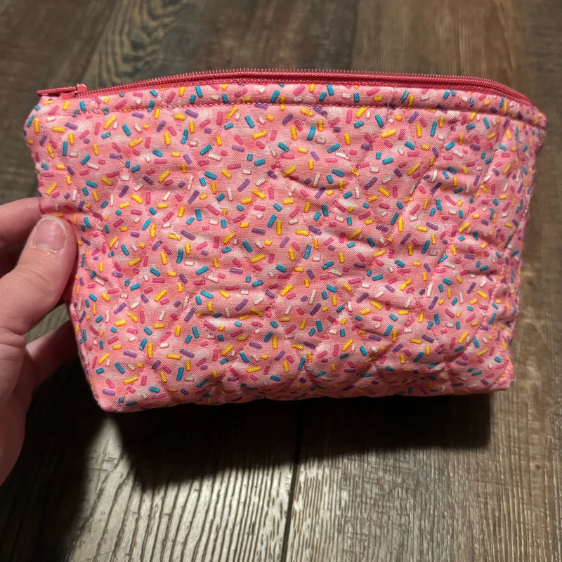 pattern cosmetic bag